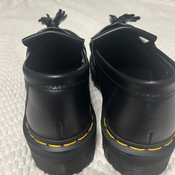 Dr. Martens Black Leather Tassel Loafers - Picture 4 of 8